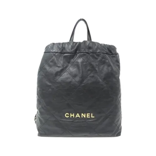 Pre-owned > Pre-owned Bags > Pre-owned Backpacks - - Chanel Vintage - Modalova