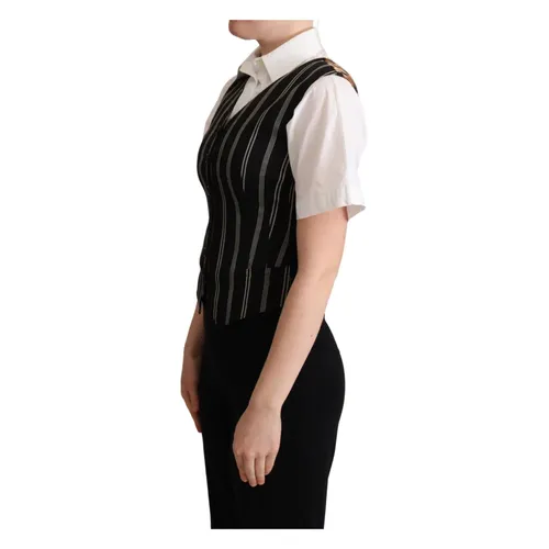 Jackets > Vests - - Dolce & Gabbana - Modalova