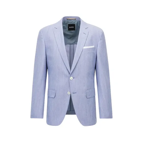Hugo - Jackets > Blazers - Blue - Hugo - Modalova