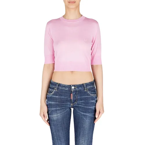 Knitwear > Round-neck Knitwear - - Dsquared2 - Modalova