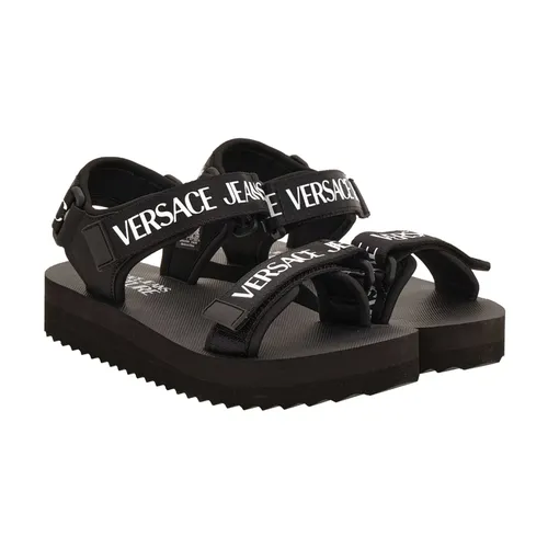 Shoes > Sandals > Flat Sandals - - Versace Jeans Couture - Modalova