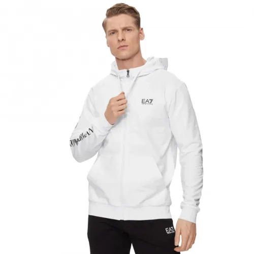 Sweatshirts & Hoodies > Zip-throughs - - Emporio Armani EA7 - Modalova