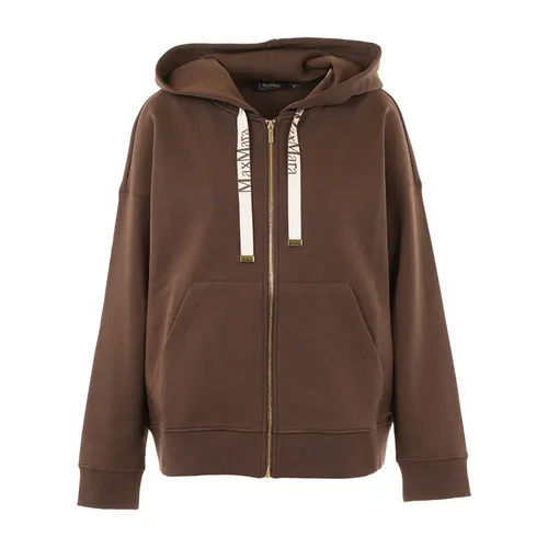 Sweatshirts & Hoodies > Zip-throughs - - Max Mara - Modalova