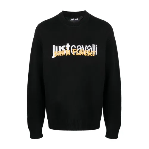 Knitwear > Round-neck Knitwear - - Just Cavalli - Modalova