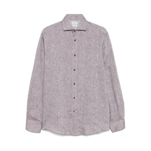 Shirts > Casual Shirts - - Brunello Cucinelli - Modalova