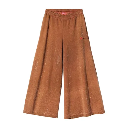 Trousers > Wide Trousers - - Diesel - Modalova