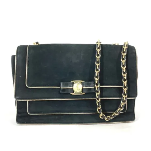 Pre-owned > Pre-owned Bags > Pre-owned Cross Body Bags - - Salvatore Ferragamo Pre-owned - Modalova