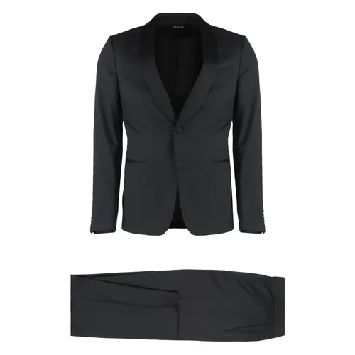 Suits > Suit Sets > Single Breasted Suits - - Zegna - Modalova