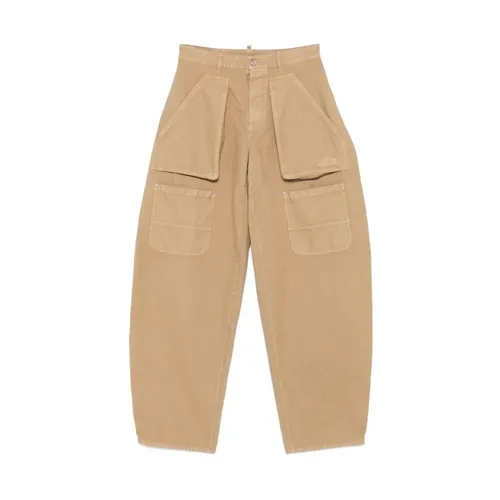 Trousers > Wide Trousers - - Dsquared2 - Modalova