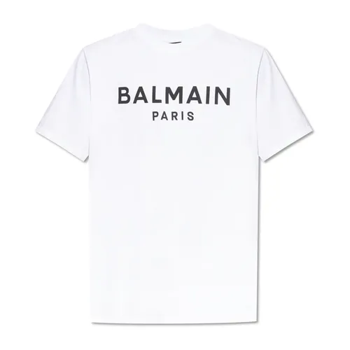 Balmain - Tops > T-Shirts - White - Balmain - Modalova