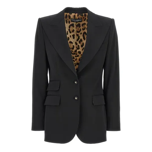 Jackets > Blazers - - Dolce & Gabbana - Modalova