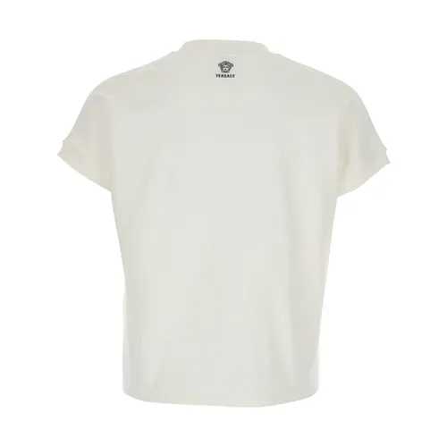 Versace - Tops > T-Shirts - White - Versace - Modalova