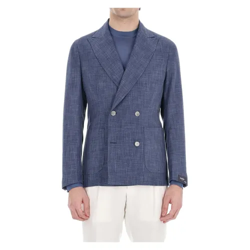 Barba - Jackets > Blazers - Blue - Barba - Modalova