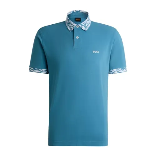 Hugo - Tops > Polo Shirts - Blue - Hugo - Modalova