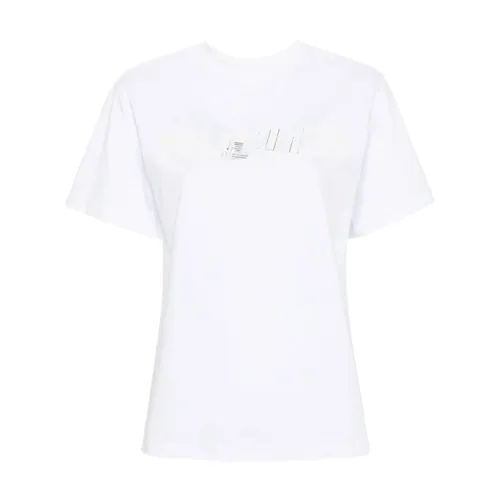 Mugler - Tops > T-Shirts - White - Mugler - Modalova