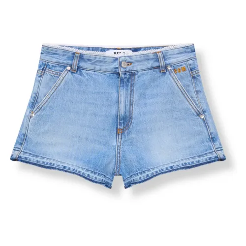 Shorts > Denim Shorts - - Msgm - Modalova