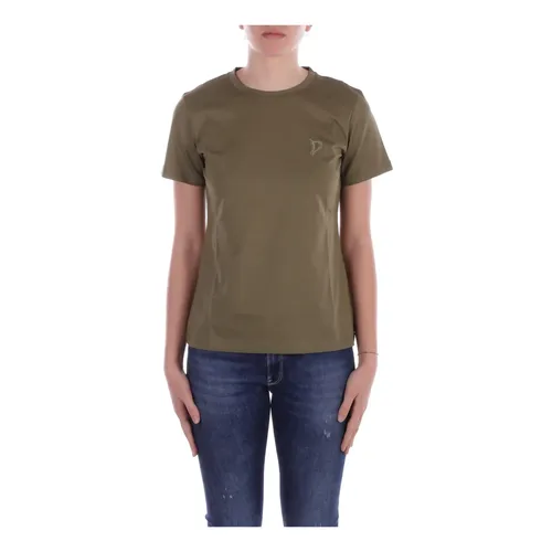 Dondup - Tops > T-Shirts - Green - Dondup - Modalova