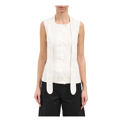 Tops > Sleeveless Tops - - Lemaire - Modalova
