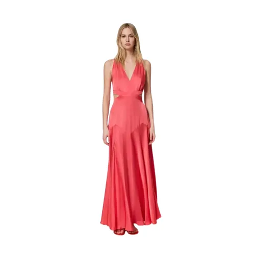 Dresses > Day Dresses > Maxi Dresses - - Twinset - Modalova