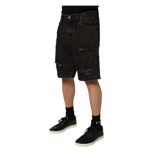 Shorts > Denim Shorts - - Dolce & Gabbana - Modalova