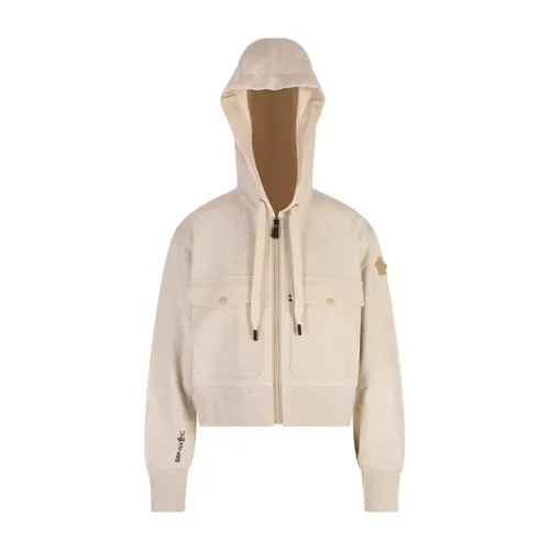 Sweatshirts & Hoodies > Zip-throughs - - Moncler - Modalova