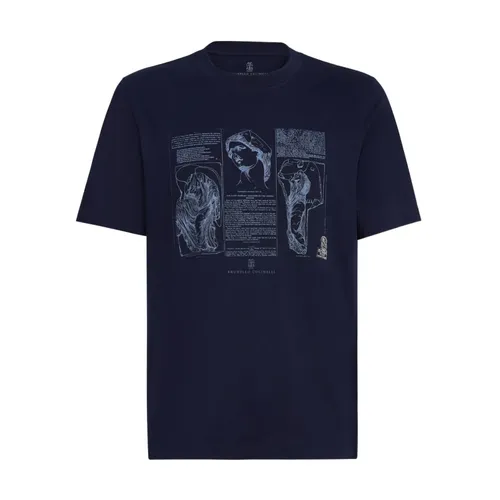 Tops > T-Shirts - - Brunello Cucinelli - Modalova