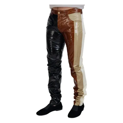 Trousers > Slim-fit Trousers - - Dolce & Gabbana - Modalova