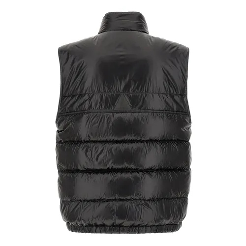 Moncler - Jackets > Vests - Black - Moncler - Modalova