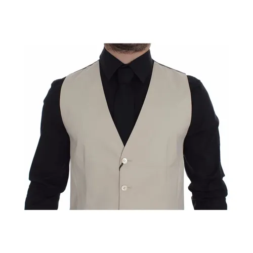 Suits > Suit Vests - - Dolce & Gabbana - Modalova