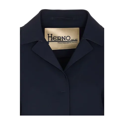 Coats > Single-Breasted Coats - - Herno - Modalova