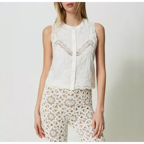 Tops > Sleeveless Tops - - Twinset - Modalova