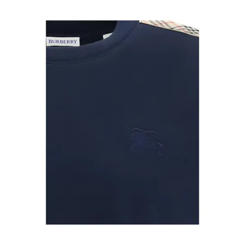Burberry - Tops > T-Shirts - Blue - Burberry - Modalova