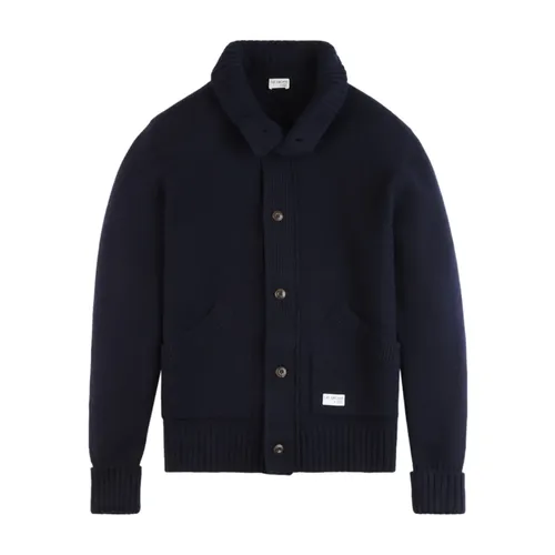 Fay - Knitwear > Cardigans - Blue - Fay - Modalova