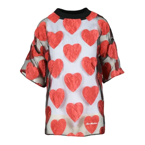Tops > T-Shirts - - Love Moschino - Modalova