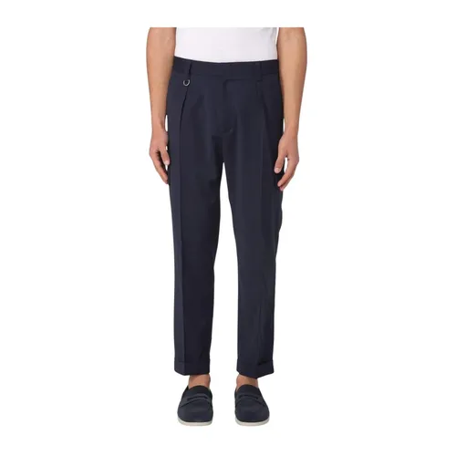 Trousers > Cropped Trousers - - Paolo Pecora - Modalova