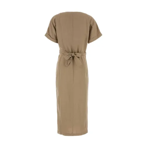 Dresses > Day Dresses > Midi Dresses - - Brunello Cucinelli - Modalova