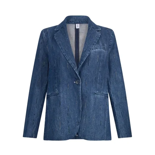 Liu Jo - Jackets > Blazers - Blue - Liu Jo - Modalova