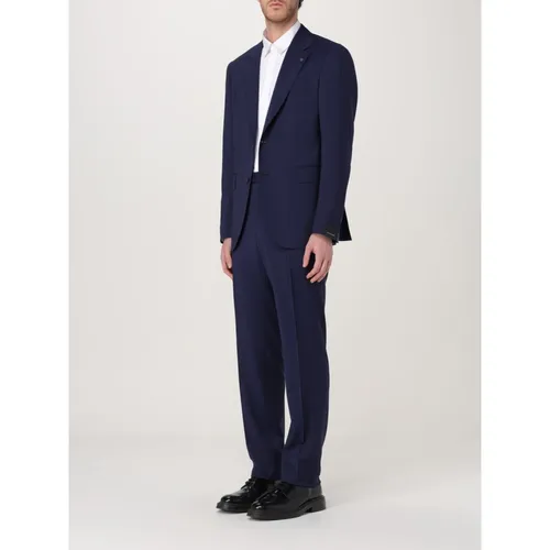 Suits > Suit Sets > Single Breasted Suits - - Tagliatore - Modalova
