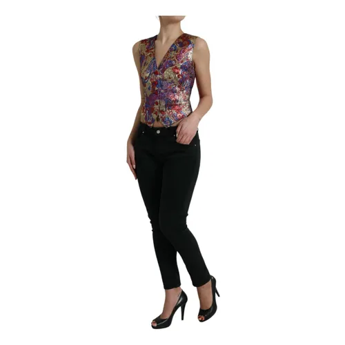Jackets > Vests - - Dolce & Gabbana - Modalova