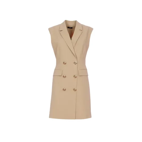 Liu Jo - Jackets > Vests - Beige - Liu Jo - Modalova
