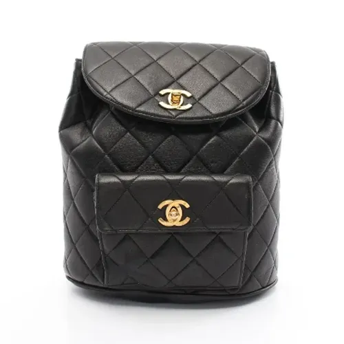 Pre-owned > Pre-owned Bags > Pre-owned Backpacks - - Chanel Vintage - Modalova