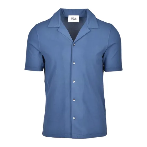 Shirts > Short Sleeve Shirts - - Alpha Studio - Modalova