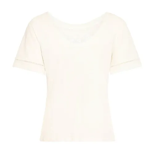 Ichi - Tops > T-Shirts - White - Ichi - Modalova