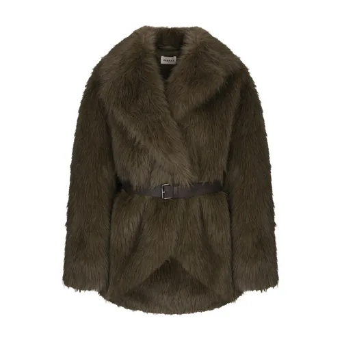Jackets > Faux Fur & Shearling Jackets - - P.a.r.o.s.h. - Modalova
