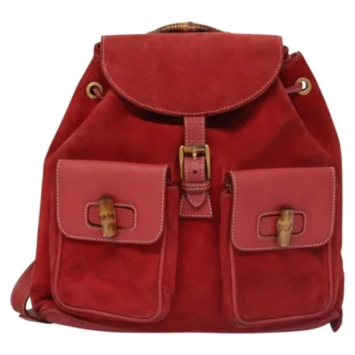 Pre-owned > Pre-owned Bags > Pre-owned Backpacks - - Gucci Vintage - Modalova