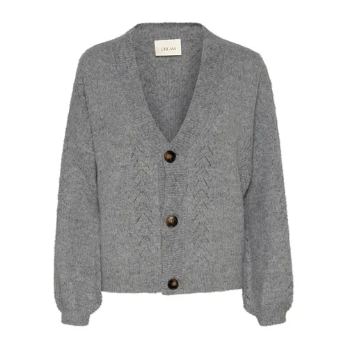 Knitwear > Cardigans - - Cream - Modalova