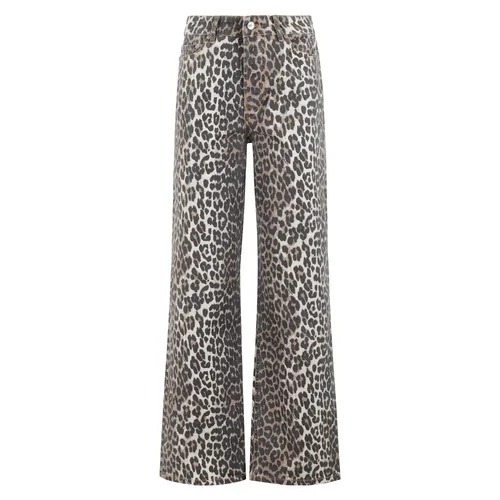 Trousers > Wide Trousers - - Ganni - Modalova