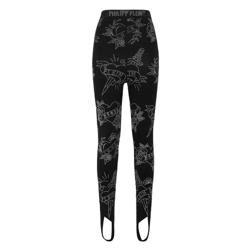 Trousers > Leggings - - Philipp Plein - Modalova