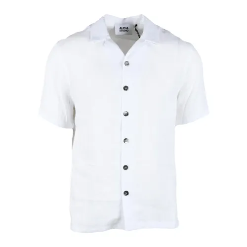 Shirts > Short Sleeve Shirts - - Alpha Studio - Modalova
