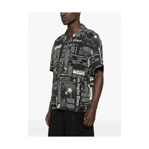 Shirts > Short Sleeve Shirts - - Palm Angels - Modalova